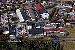 Gewerbegebiet an der Eichenstraße, Kiefernstraße, Fichtenstraße in Neuried im Bundesland Bayern mit den Betrieben Schernthaner, Esslinger Betonwerk, Fibo Druck, Quintenz Hybridtechnik, Stockinger, Obster, Gerotec...