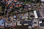 Gewerbegebiet an der Eichenstraße, Kiefernstraße, Fichtenstraße in Neuried im Bundesland Bayern mit den Betrieben Schernthaner, Esslinger Betonwerk, Fibo Druck, Quintenz Hybridtechnik, Stockinger, Obster, Gerotec...