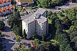 Hochhaus an der Karwendelstraße in Neuried im Bundesland Bayern